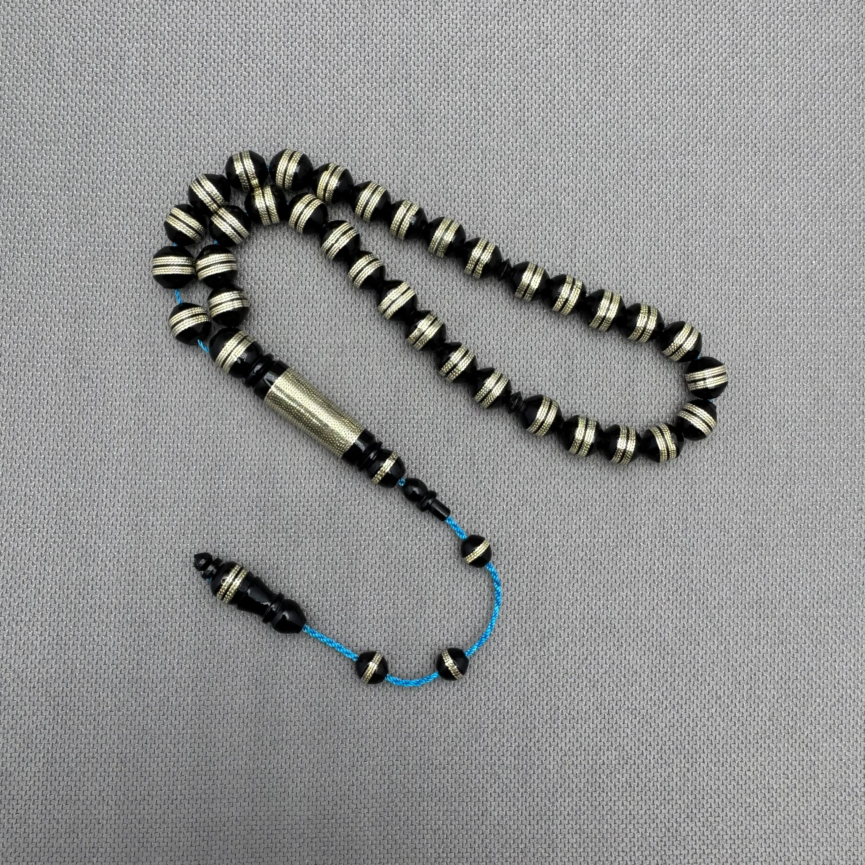 Kuka Üzeri Beyaz Pirinç Sarma Özel İşçilik Kuka Tespih